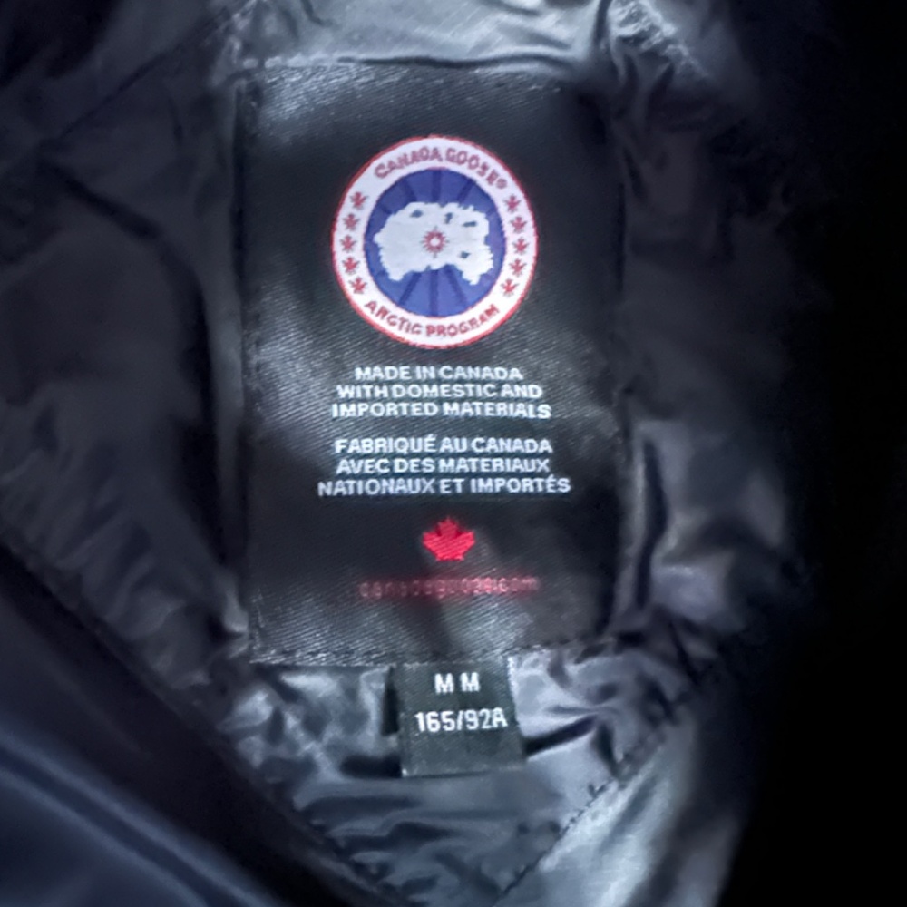 Rare CANADA GOOSE Dyrow Down Jacket Coat Black Label Angel Chen Peplum Two Way - Picture 8 of 12